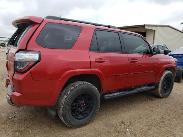 JTEBU5JR8K5680819 - 2019 TOYOTA 4RUNNER SR5 RED photo 3