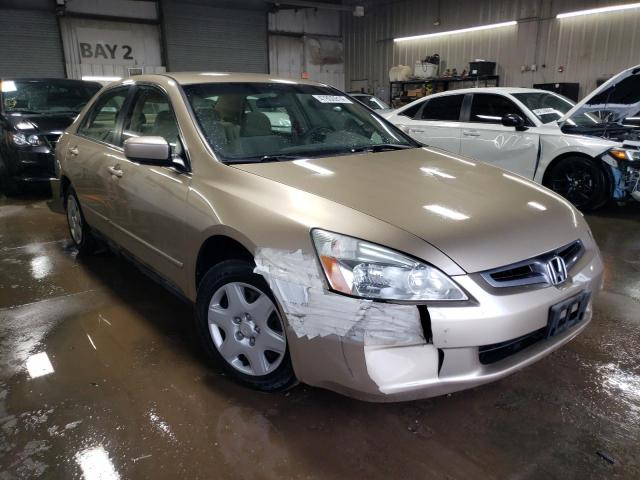 1HGCM56495A136770 - 2005 HONDA ACCORD LX BEIGE photo 4