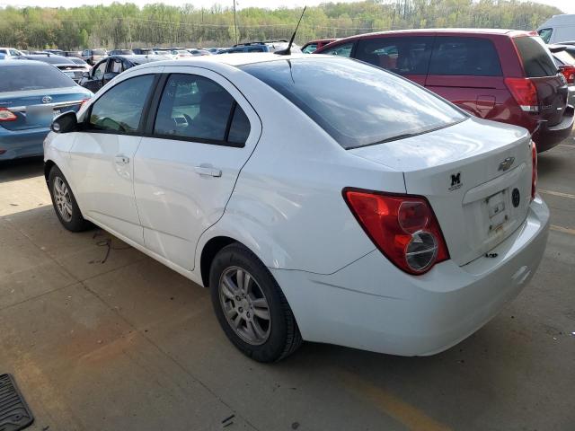 1G1JA5SH3C4119006 - 2012 CHEVROLET SONIC LS WHITE photo 2