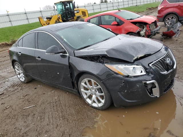 2G4GV5GV0D9141835 - 2013 BUICK REGAL GS BLACK photo 4