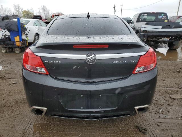 2G4GV5GV0D9141835 - 2013 BUICK REGAL GS BLACK photo 6