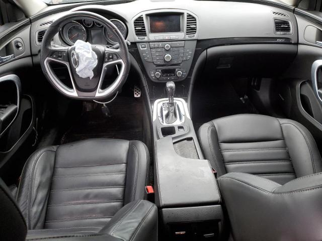 2G4GV5GV0D9141835 - 2013 BUICK REGAL GS BLACK photo 8