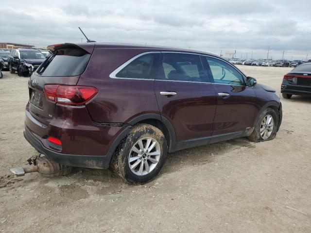 5XYPGDA5XKG455821 - 2019 KIA SORENTO LX BURGUNDY photo 3