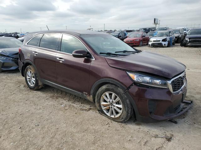 5XYPGDA5XKG455821 - 2019 KIA SORENTO LX BURGUNDY photo 4