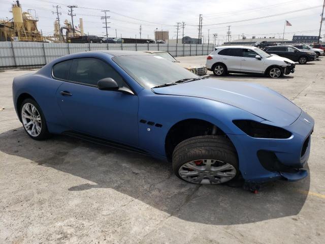 ZAM45VLA9E0093415 - 2014 MASERATI GRANTURISM S BLUE photo 4