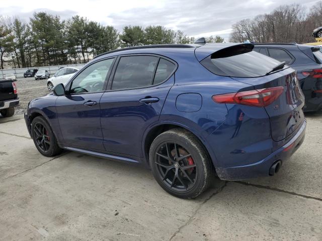ZASPAKBN0L7C82854 - 2020 ALFA ROMEO STELVIO TI ლურჯი ფოტო 2
