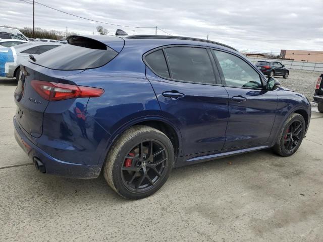 ZASPAKBN0L7C82854 - 2020 ALFA ROMEO STELVIO TI ლურჯი ფოტო 3