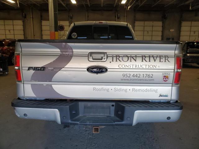 1FTFW1EV2AFD92822 - 2010 FORD F150 SUPERCREW SILVER photo 6