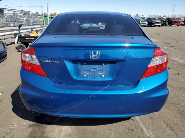 19XFB2F98CE043597 - 2012 HONDA CIVIC EXL ლურჯი ფოტო 6