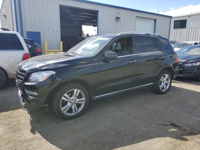 4JGDA5HB4EA353694 - 2014 MERCEDES-BENZ ML 350 4MATIC BLACK photo 1