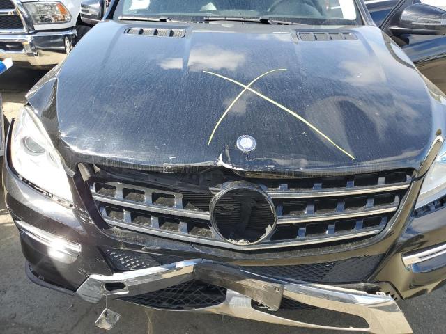 4JGDA5HB4EA353694 - 2014 MERCEDES-BENZ ML 350 4MATIC BLACK photo 11