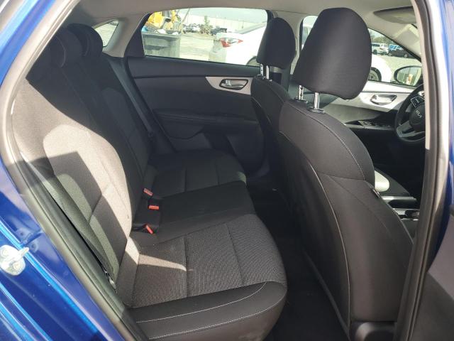 3KPF24AD4NE464503 - 2022 KIA FORTE FE BLUE photo 10