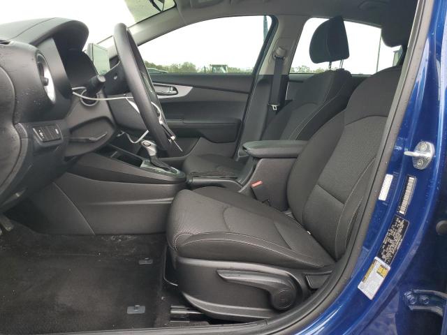 3KPF24AD4NE464503 - 2022 KIA FORTE FE BLUE photo 7