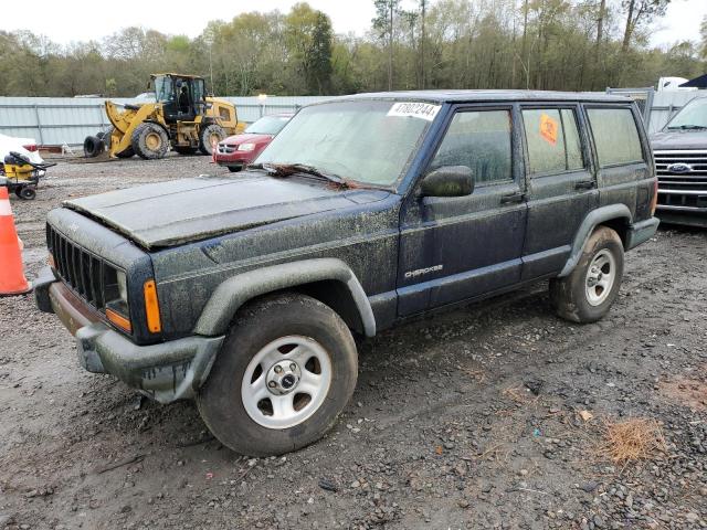 1J4FT28S9YL133878 - 2000 JEEP CHEROKEE SE BLUE photo 1