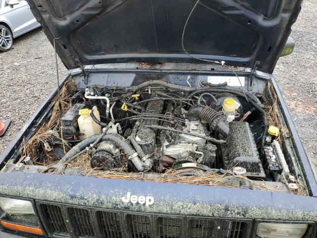 1J4FT28S9YL133878 - 2000 JEEP CHEROKEE SE BLUE photo 11