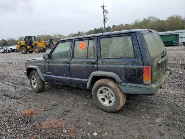 1J4FT28S9YL133878 - 2000 JEEP CHEROKEE SE BLUE photo 2