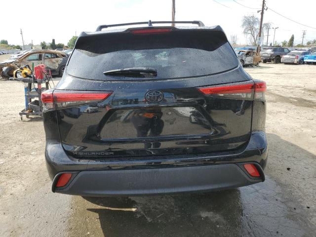 5TDHZRAH8MS532276 - 2021 TOYOTA HIGHLANDER XLE BLACK photo 6