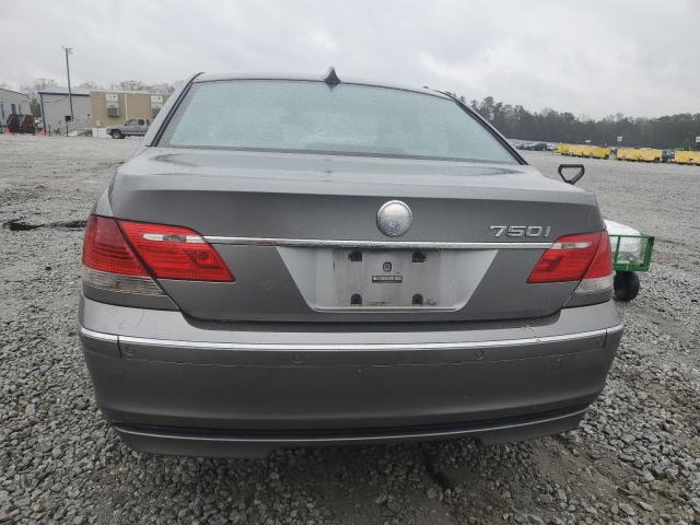 WBAHL83526DT07166 - 2006 BMW 750 I SILVER photo 6