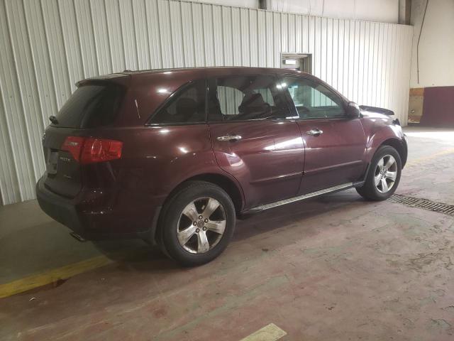 2HNYD28577H522224 - 2007 ACURA MDX SPORT BURGUNDY photo 3