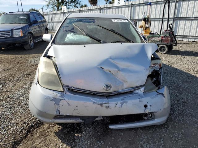 JTDKB20U977575961 - 2007 TOYOTA PRIUS SILVER photo 5