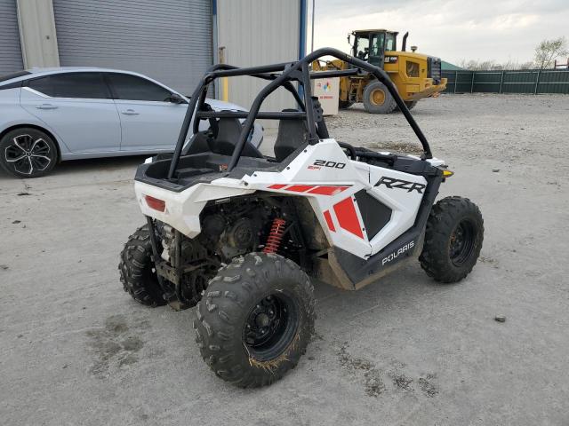 L6KHCB18XPS001235 - 2023 POLARIS RZR 200 EFI WHITE photo 4