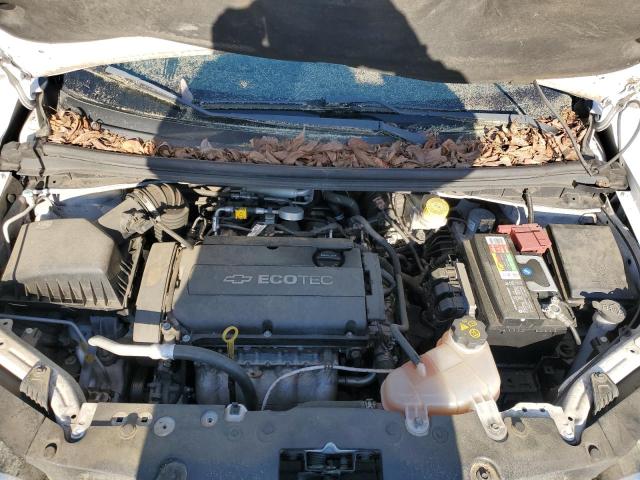 1G1JA6SH0E4213773 - 2014 CHEVROLET SONIC LS WHITE photo 11