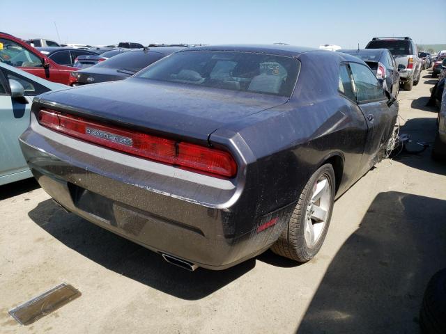 2C3CDYAG8DH719207 - 2013 DODGE CHALLENGER SXT GRAY photo 3