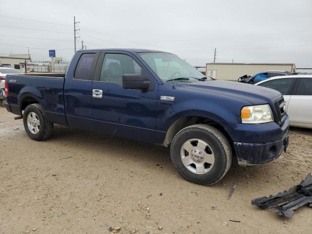 1FTRX12W27KD19392 - 2007 FORD F150 BLUE photo 4