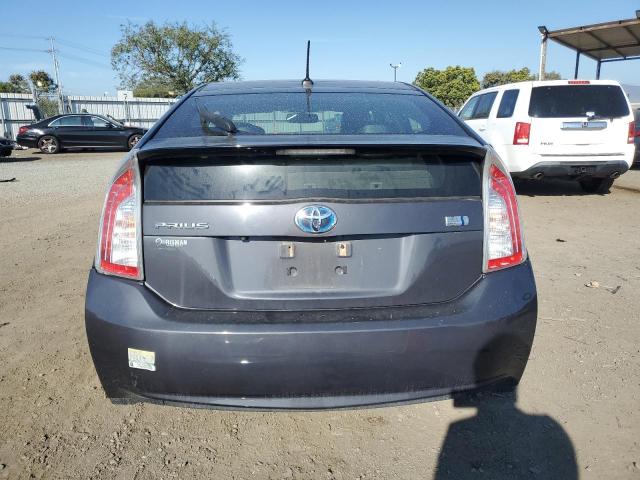 JTDKN3DU5D5627830 - 2013 TOYOTA PRIUS GRAY photo 6