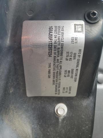 1G8AJ55F17Z207234 - 2007 SATURN ION LEVEL 2 石墨色 照片 13