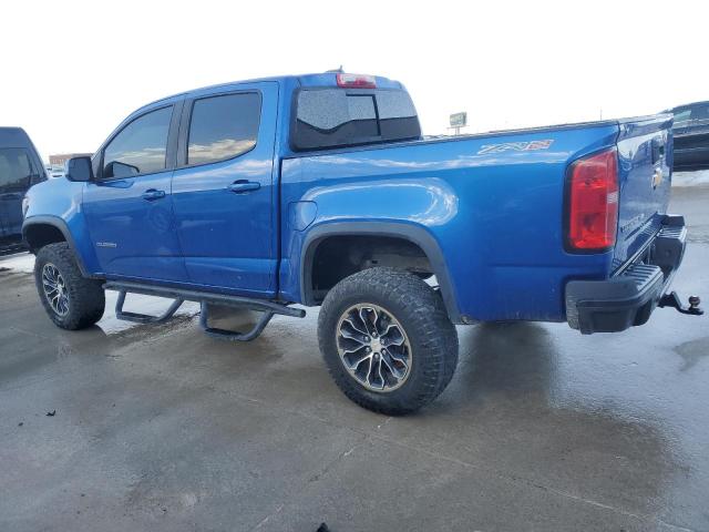 1GCGTEEN8J1322579 - 2018 CHEVROLET COLORADO ZR2 BLUE photo 2