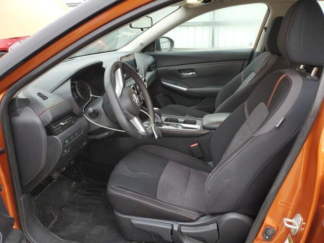 3N1AB8DV0MY230560 - 2021 NISSAN SENTRA SR ORANGE photo 7