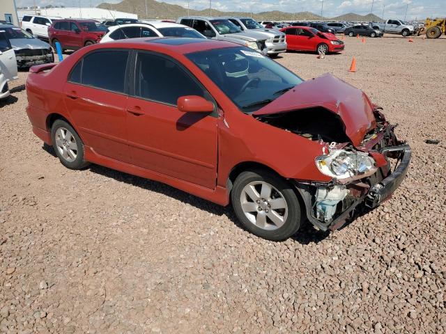 1NXBR32E06Z744347 - 2006 TOYOTA COROLLA CE RED photo 4