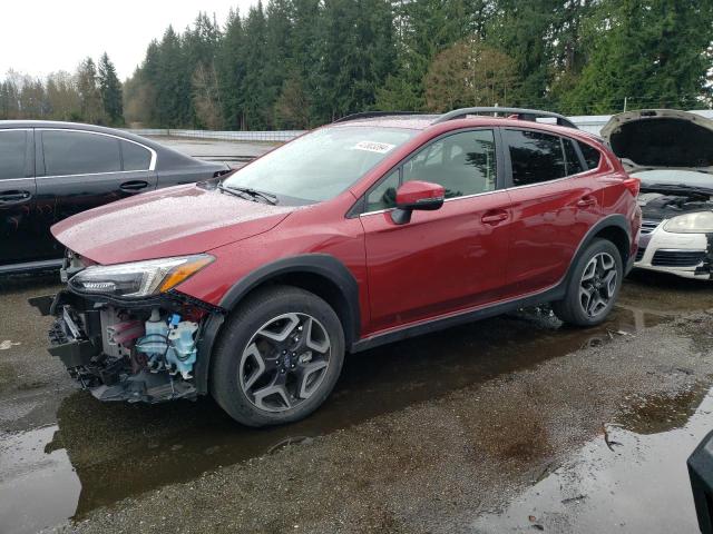 JF2GTANC1KH216055 - 2019 SUBARU CROSSTREK LIMITED RED photo 1