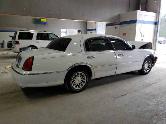 1LNHM81W92Y635551 - 2002 LINCOLN TOWN CAR EXECUTIVE Weiß Foto 3