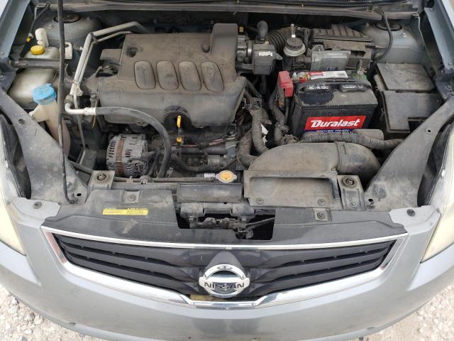 3N1AB6AP1CL759943 - 2012 NISSAN SENTRA 2.0 GRAY photo 11