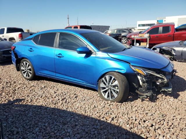 3N1AB8CV7LY233018 - 2020 NISSAN SENTRA SV BLUE photo 4