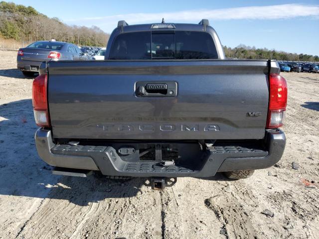 5TFCZ5AN7KX190206 - 2019 TOYOTA TACOMA DOUBLE CAB GRAY photo 6