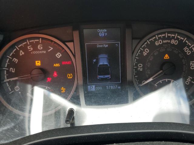 5TFCZ5AN7KX190206 - 2019 TOYOTA TACOMA DOUBLE CAB GRAY photo 9