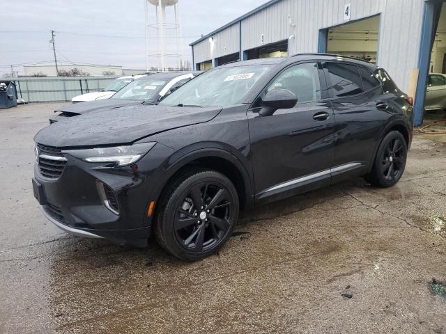 LRBFZNR43MD105230 - 2021 BUICK ENVISION ESSENCE Սև լուսանկար 1