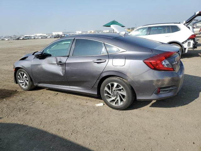 2HGFC2F78HH521316 - 2017 HONDA CIVIC EX GRAY photo 2