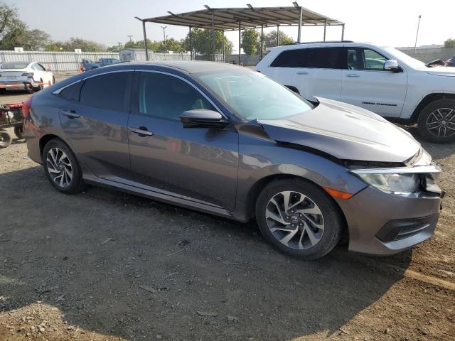 2HGFC2F78HH521316 - 2017 HONDA CIVIC EX GRAY photo 4