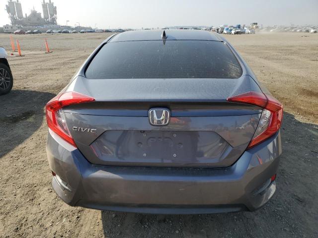 2HGFC2F78HH521316 - 2017 HONDA CIVIC EX GRAY photo 6