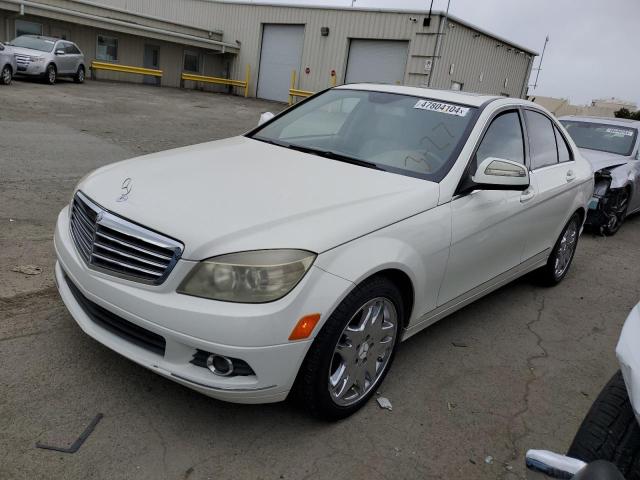 WDDGF54X88F053366 - 2008 MERCEDES-BENZ C 300 WHITE photo 1