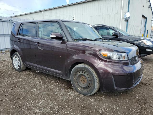 JTLKE50E381017730 - 2008 TOYOTA SCION XB BURGUNDY photo 4