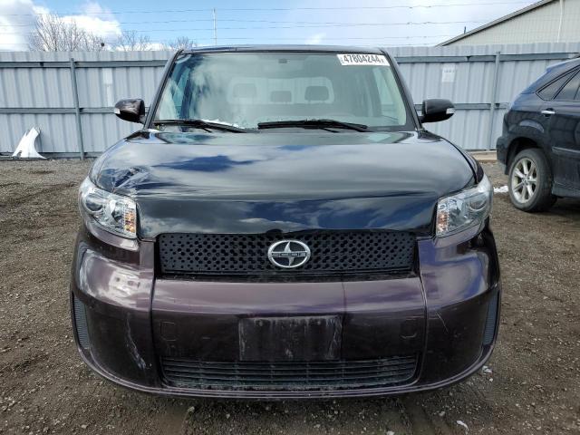 JTLKE50E381017730 - 2008 TOYOTA SCION XB BURGUNDY photo 5