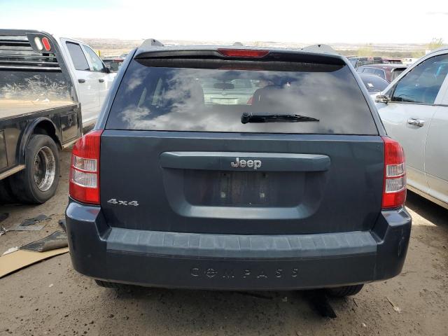 1J8FF47W77D391413 - 2007 JEEP COMPASS BLUE photo 6