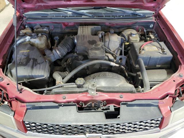 1GCCS138168262411 - 2006 CHEVROLET COLORADO BURGUNDY photo 11