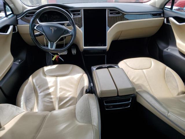 5YJSA1H17EFP27900 - 2014 TESLA MODEL S 红色 照片 8