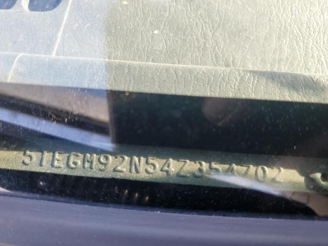 5TEGM92N54Z354702 - 2004 TOYOTA TACOMA DOUBLE CAB PRERUNNER SILVER photo 12